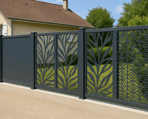 Clôture décorative sur-mesure : allier sécurité, design et personnalisation