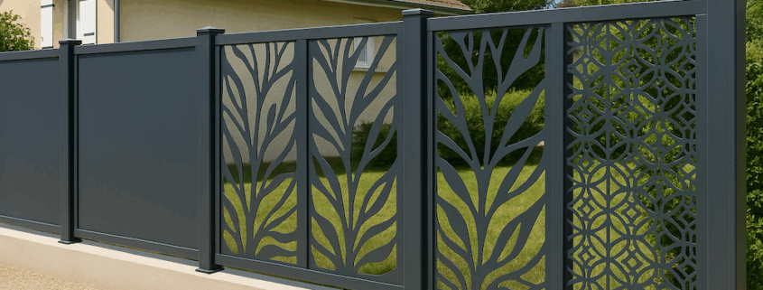 Clôture décorative sur-mesure : allier sécurité, design et personnalisation